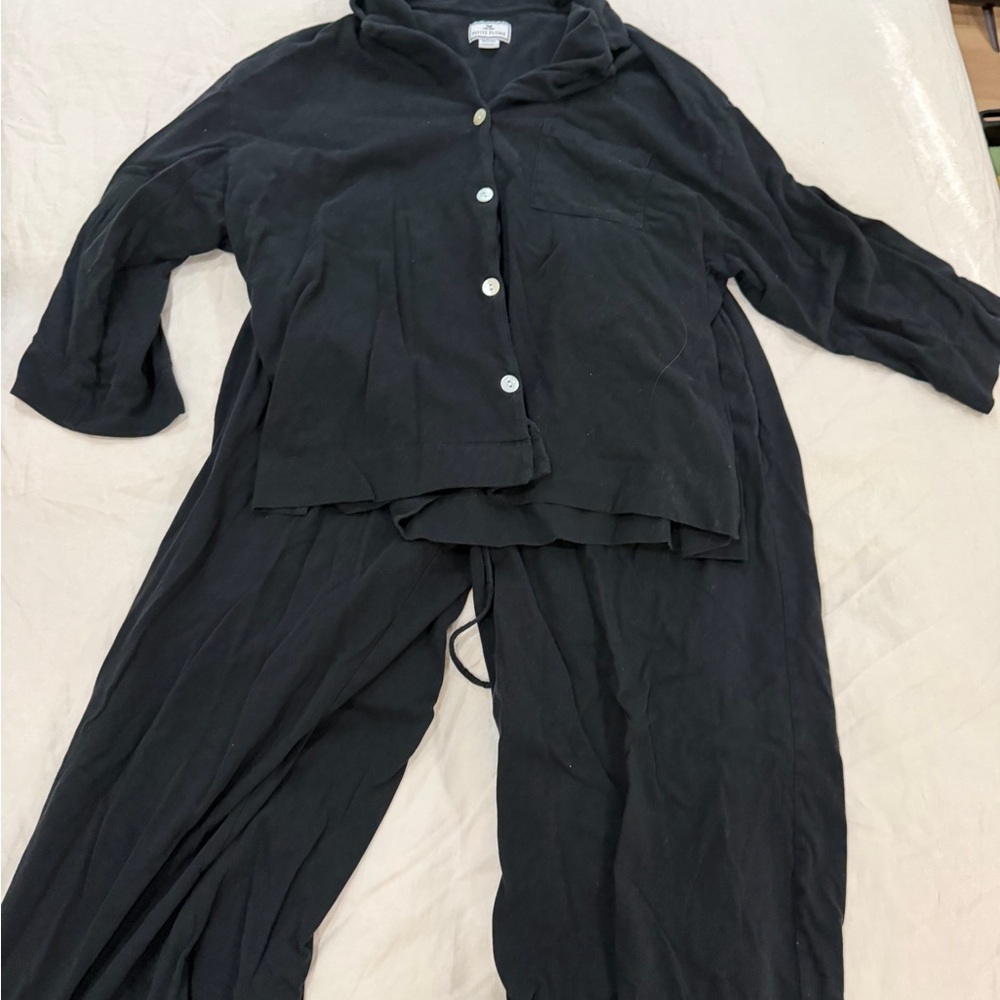 Black Women's Pajama Set
